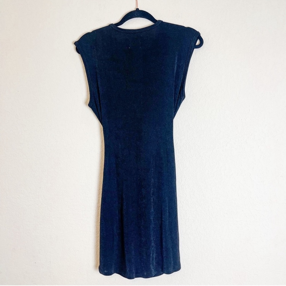 With Jean Roxy Mini Dress Cutout Black Size Medium NWT - Picture 12 of 14